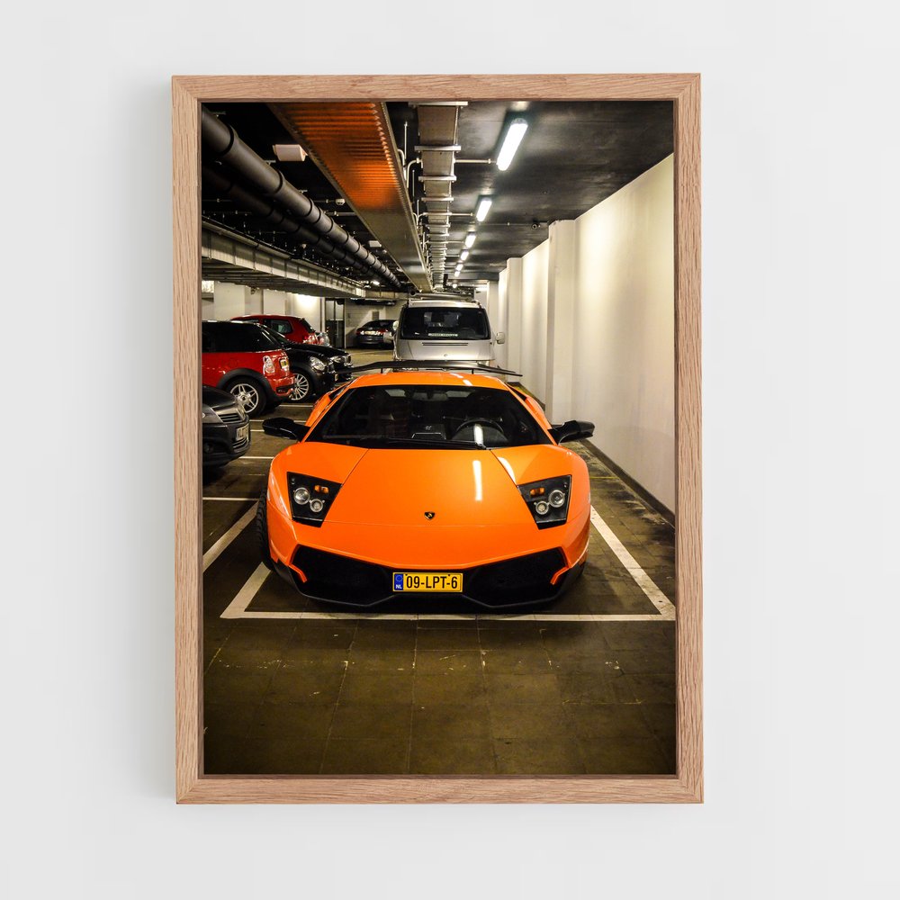 Poster Garage de Légendes – affiche Lamborghini (vue 4)